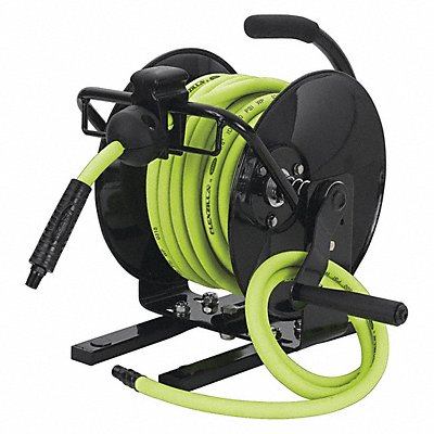 FLEXZILLA L8651FZ Prtbl Manual Air Hose Reel 3/8 x 50 ft.