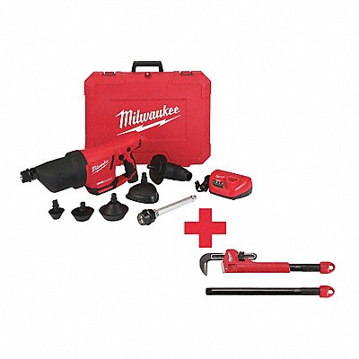 MILWAUKEE 422W1652XH90 Drain Gun Kit Battery Included 12.0V