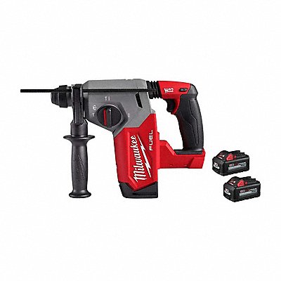 MILWAUKEE 2912-20,48-11-1862 M18 Fuel Rotary Hammer+Ho6.0 Battery