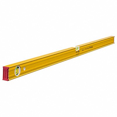 STABILA 29248 Box Level Aluminum 48 in L 3 Vials
