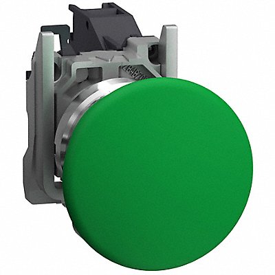 SCHNEIDER ELECTRIC XB4BC31GEX Mushroom Head Push Button Non Illuminated Grn 1NO