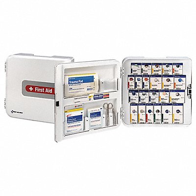 FIRST AID ONLY 91093021 First Aid Kit + Housing 213pcs 15.5x5.25