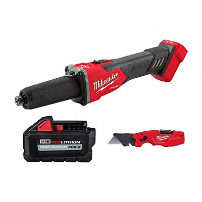 MILWAUKEE 2.93920481118654E+21 M18 Die Grinder + XC6.0 Battery + Knife