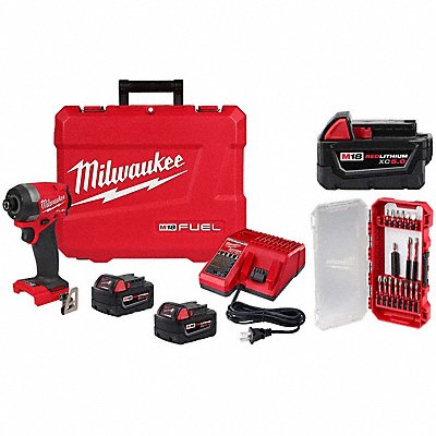 MILWAUKEE 2.95322481118504E+21 Impact Driver Kit 18 V 100 dB 2.55 lb