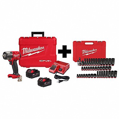 MILWAUKEE 296022R49667009 M18 3/8 MTIW w Pin + 43PC Socket Set