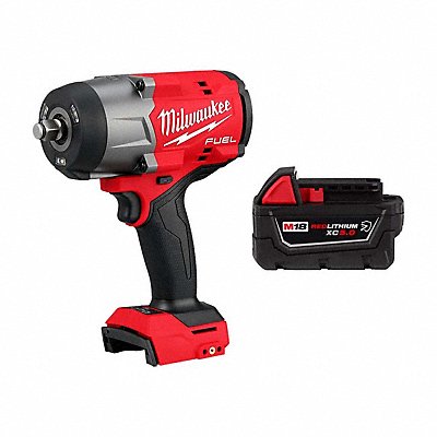 MILWAUKEE 29672048111850R M18 FUEL 1/2 HTIW + XC5.0 Res Battery