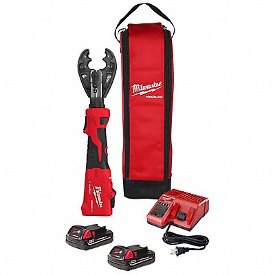 MILWAUKEE 297822BG Cordless Crimping Tool Kit Scissor
