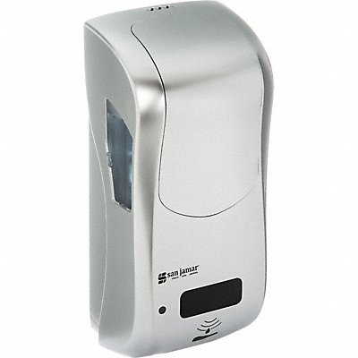 SAN JAMAR SHF970SS Soap/Sanitizer Disp SLVR 900 mL 4 inD