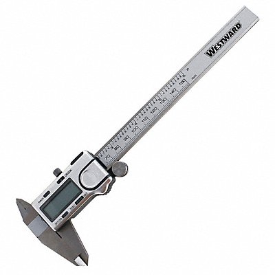 WESTWARD 29AD41 Digital Caliper Electronic 0 to 8 In