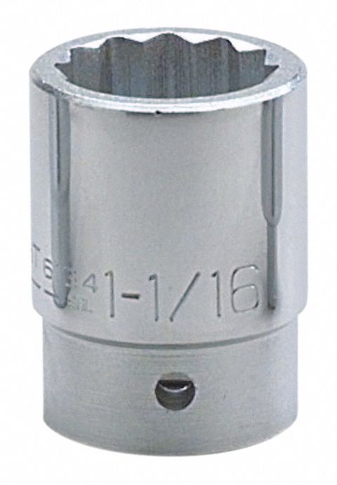 WRIGHT TOOL 6140MM Socket 3/4 in Dr 40mm 12 Pt.