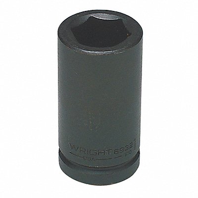 WRIGHT TOOL 6918 Impact Socket Steel Black Oxide 9/16 in