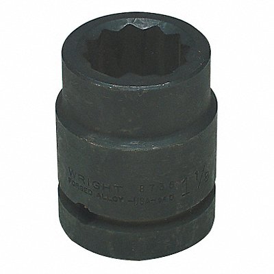 WRIGHT TOOL 8746 Impact Socket Steel Black Oxide 1 7/16 in