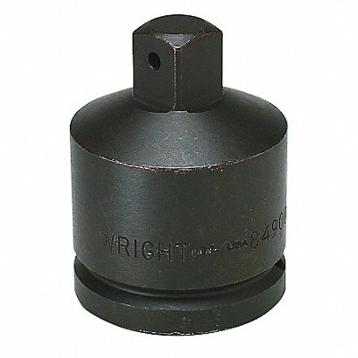 WRIGHT TOOL 84901 Impact Socket Adaptor Steel Black Oxide 1 1/2 in