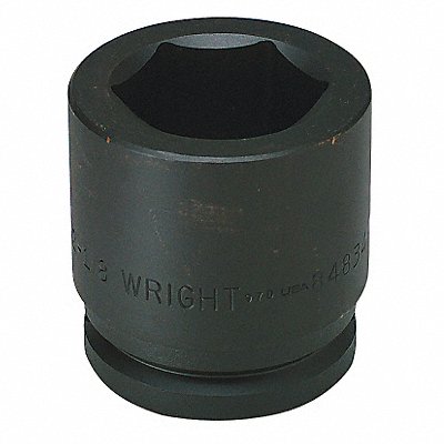 WRIGHT TOOL 84864 Impact Socket Steel Black Oxide 4 in
