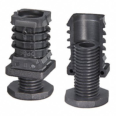 ELESA NDAQ25M16X30 Level Foot Swivel Stud M16 25mm Base