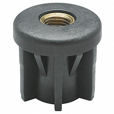 ELESA NDXT30X20M14 Tube End Caps 1008 lb Black