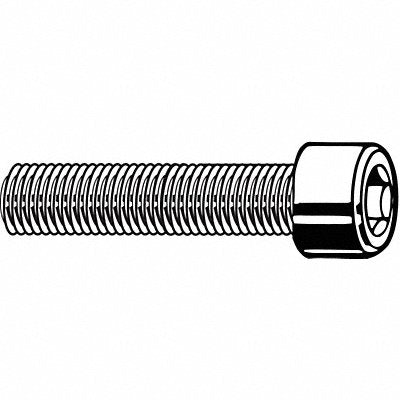 GRAINGER U510500160025 Socket Head Cap Screw (SHCS) SS #8-32 1/4 L PK100