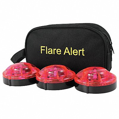 FLAREALERT B3RBP2 H5602 LED Road Flare Kit 1 Watt Red