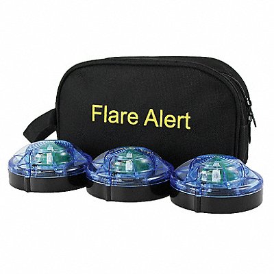 FLAREALERT B3BBP2 H5603 LED Road Flare Kit 1 Watt Blue