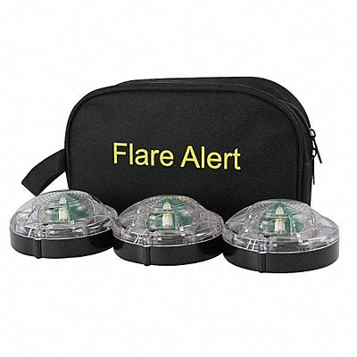 FLAREALERT B3WBP2 H5603 LED Road Flare Kit 1 Watt white