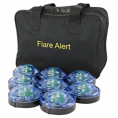 FLAREALERT B8BBP2ONLY H5604 LED Road Flare Kit 1 Watt Blue