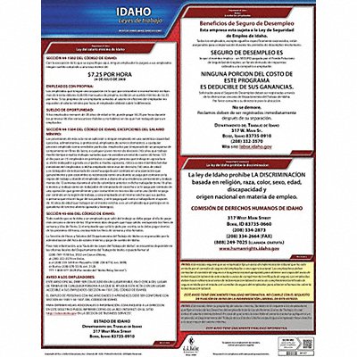 JJ KELLER 200ID Labor Law Poster State Labor Law ID