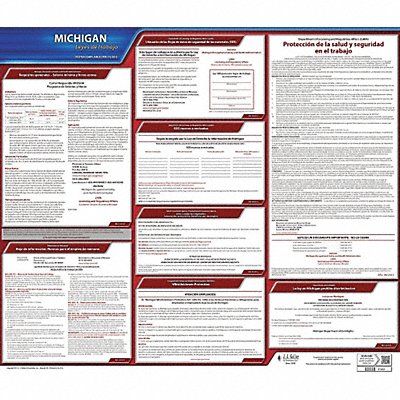 JJ KELLER 200MN Labor Law Poster State Labor Law MN