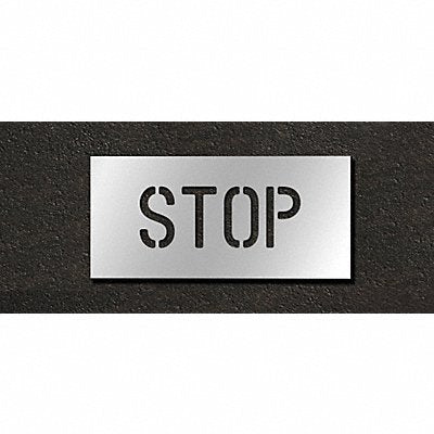 RAE STL11670403 Pavement Stencil Stop 4 in