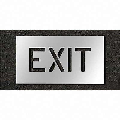 RAE STL11670605 Pavement Stencil Exit 6 in