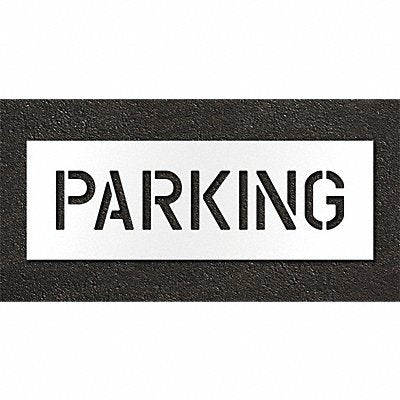 RAE STL11670622 Pavement Stencil Parking 6 in