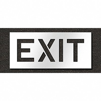 RAE STL11671005 Pavement Stencil Exit 10 in