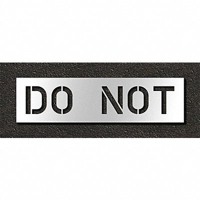 RAE STL11671035 Pavement Stencil Do Not 10 in