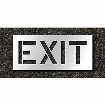 RAE STL11671205 Pavement Stencil Exit 12 in