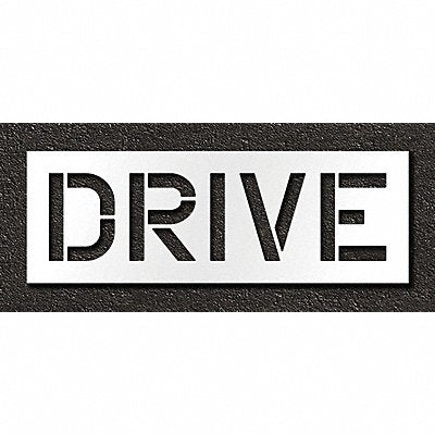 RAE STL11671207 Pavement Stencil Drive 12 in