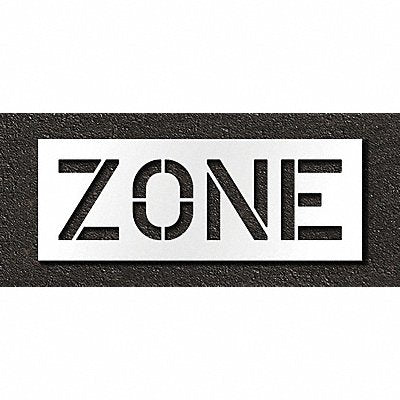 RAE STL11671224 Pavement Stencil Zone 12 in