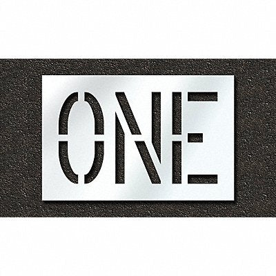 RAE STL11671809 Pavement Stencil One 18 in