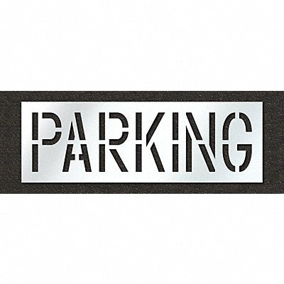 RAE STL11671822 Pavement Stencil Parking 18 in