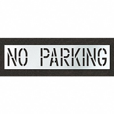 RAE STL11671832 Pavement Stencil No Parking 18 in