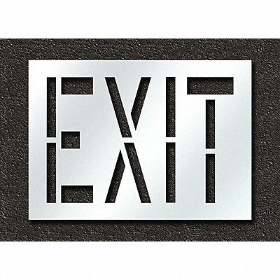 RAE STL11672405 Pavement Stencil Exit 24 in
