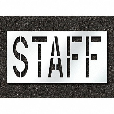 RAE STL11672413 Pavement Stencil Staff 24 in