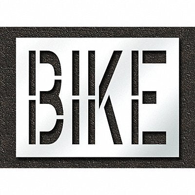 RAE STL11672417 Pavement Stencil Bike 24 in