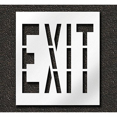 RAE STL11673605 Pavement Stencil Exit 36 in