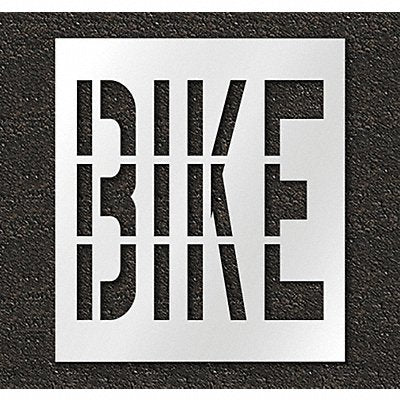 RAE STL11673617 Pavement Stencil Bike 36 in