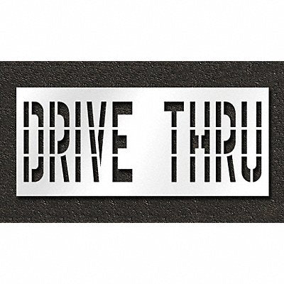 RAE STL11673636 Pavement Stencil Drive Thru 36 in