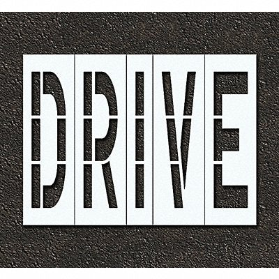 RAE STL11679607 Pavement Stencil Drive 96 in