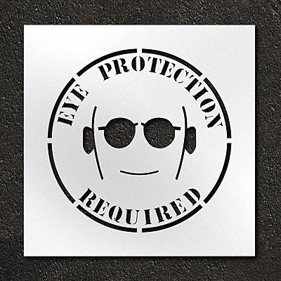 RAE STL11612409 Stencil Eye Protection 24 in