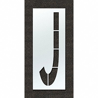 RAE STL108F108J Airport Pavement Stencil J 108 in