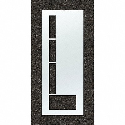 RAE STL108F108L Airport Pavement Stencil L 108 in