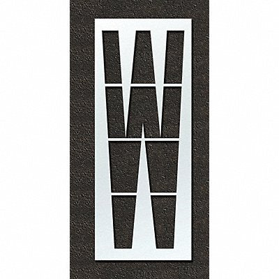 RAE STL108F108W Airport Pavement Stencil W 108 in