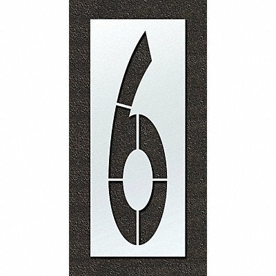 RAE STL108F1086 Airport Pavement Stencil 6 108 in